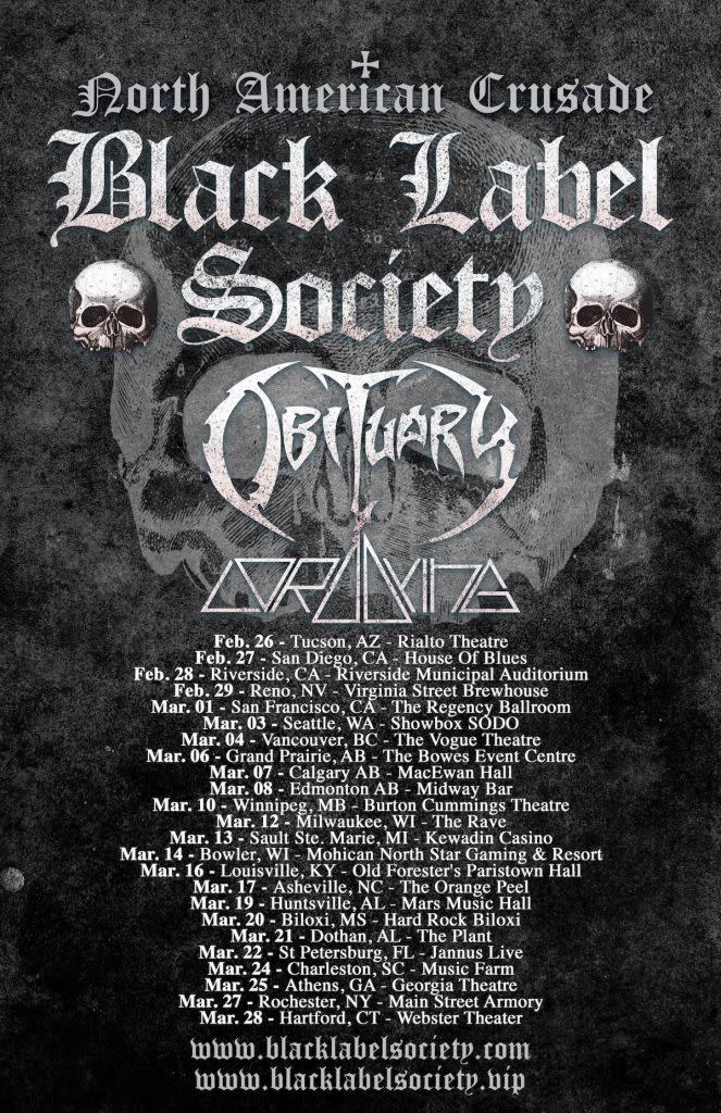 BLS tour poster 2020