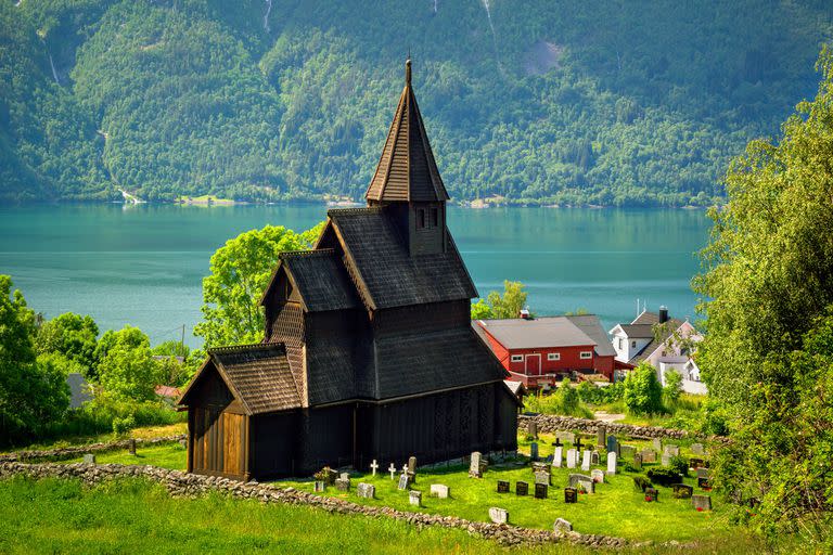 La iglesia de Urnes fue declarada Patrimonio de la Unesco en 1979