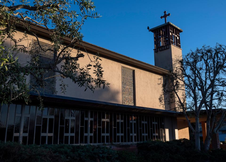 St. Paul's Episcopal Church hosts the annual Interfaith Thanksgiving Service in Salinas, Calif., on Sunday Nov. 21, 2021. 