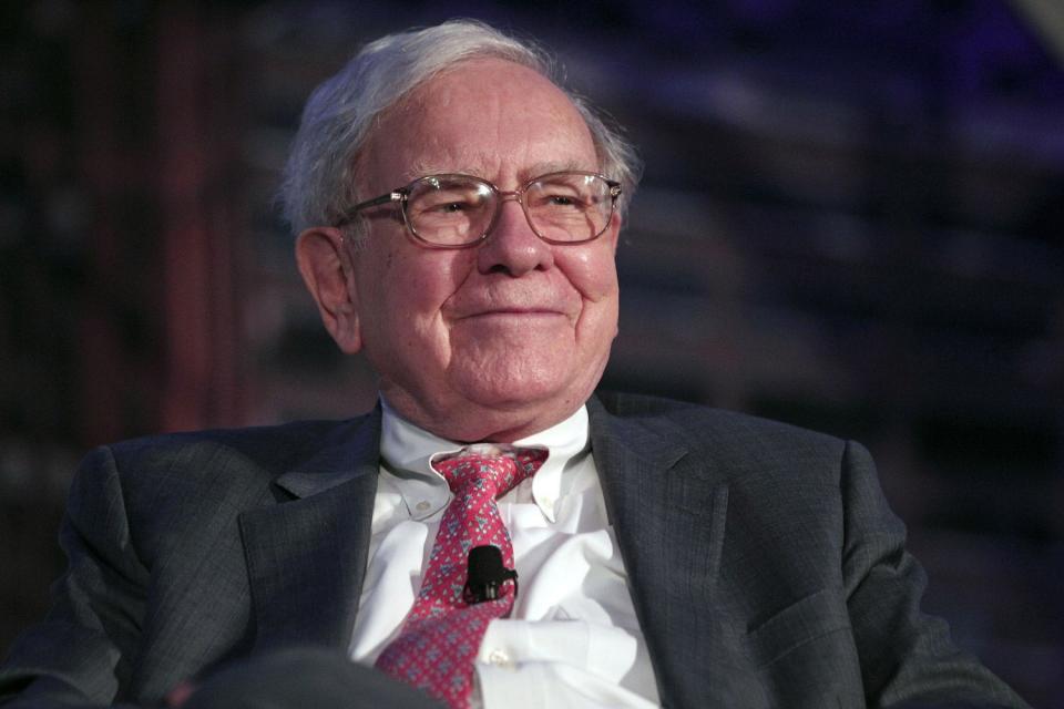 Patient: American investor Warren Buffett (Picture: Bill Pugliano/Getty Images): Bill Pugliano/Getty Images