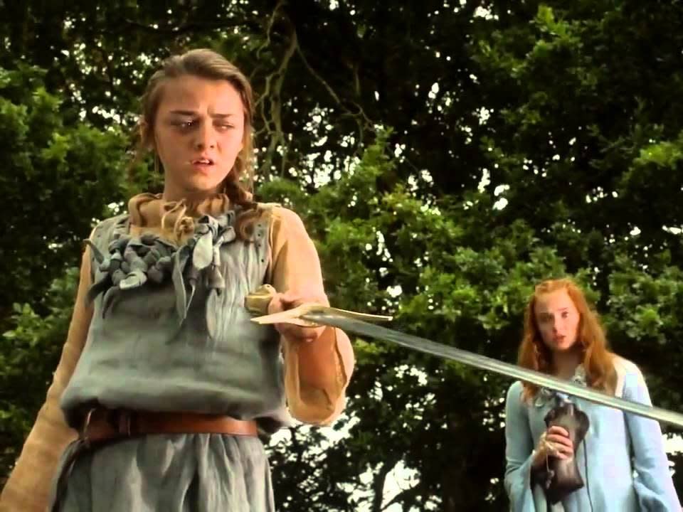 arya stark game of thrones season one