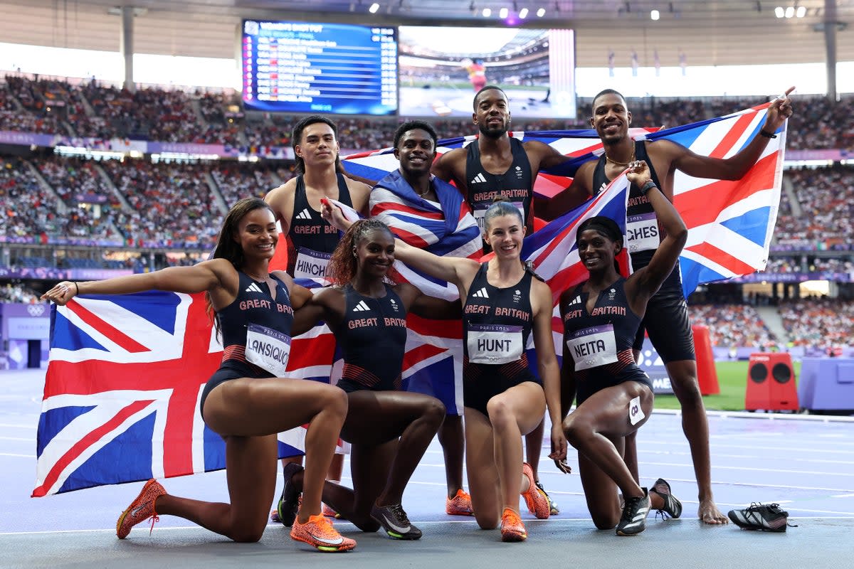 Olympics 2024 Team GB claim medals in both 4x100m relays as USA