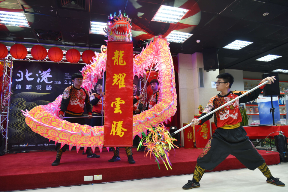 今年北港燈會的主題是「龍耀雲騰」（圖源：雲林縣政府）