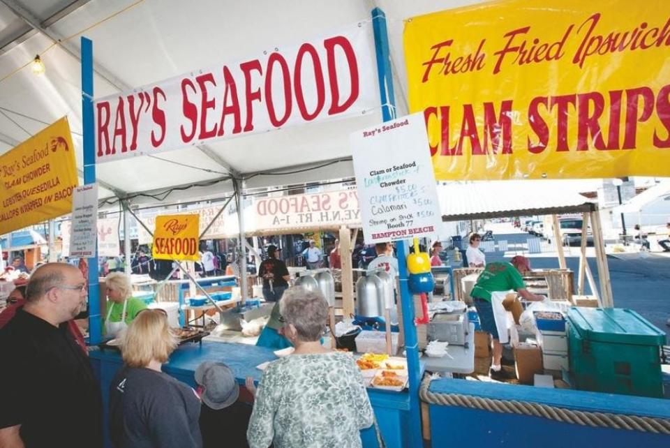 The Hampton Beach Seafood Festival will take place Sept. 9-11 at Hampton Beach.