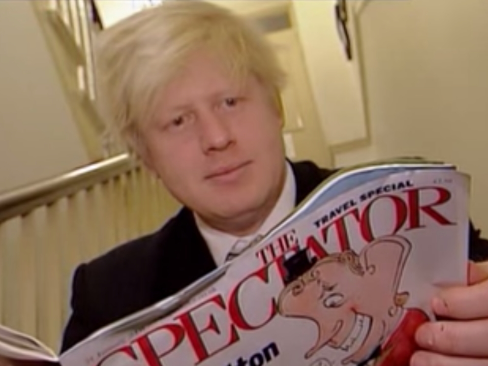 Boris Johnson Spectator