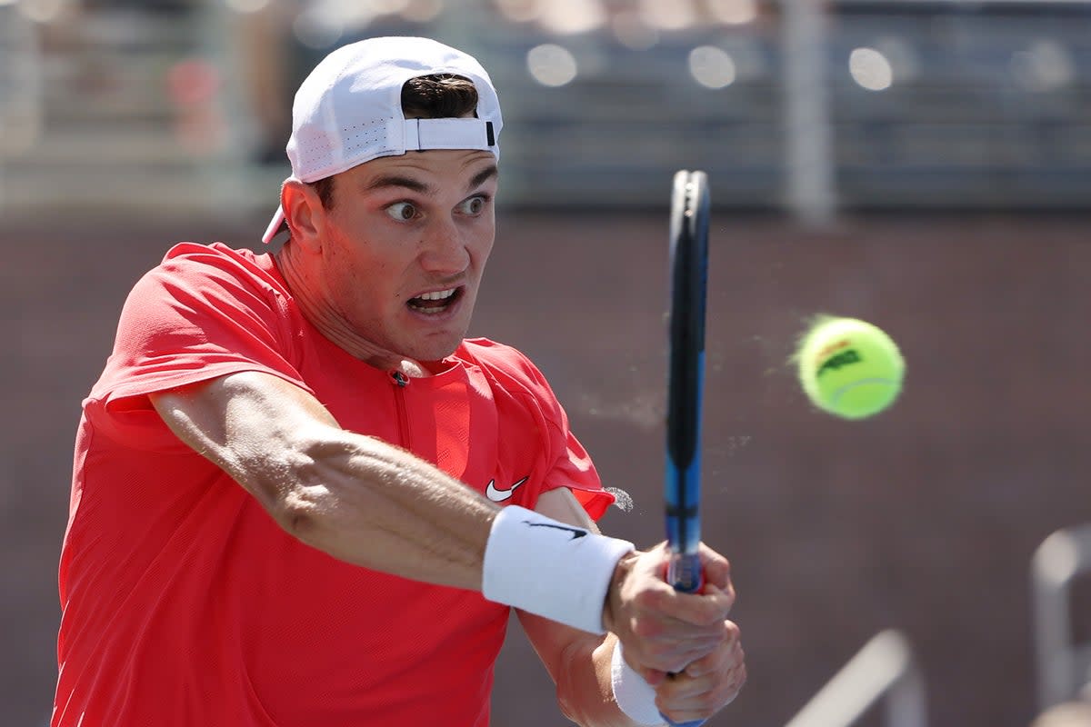 Progress: Jack Draper had never previously reached the second week of a Grand Slam  (Getty Images)