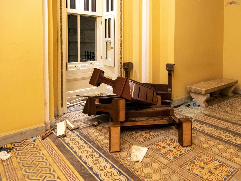 US Capitol riots aftermath