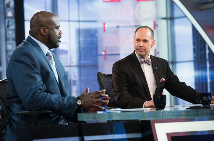Ernie Johnson is the longtime host of “Inside the NBA” on TNT. (Courtesy of Turner Sports)