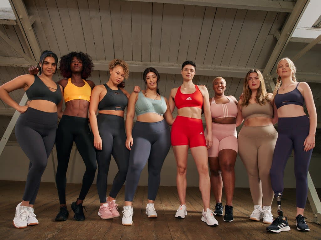 ‘We believe women’s breasts in all shapes and sizes deserve support and comfort,’ Adidas says (Adidas)