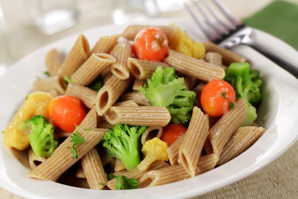 21) Whole Wheat Pasta