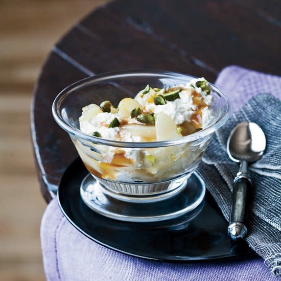 Maple, Pear and Ricotta Parfaits