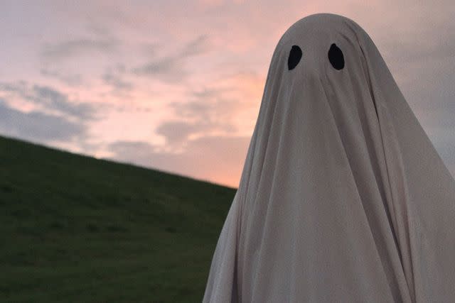 <p>A24</p> Casey Affleck in 'A Ghost Story'