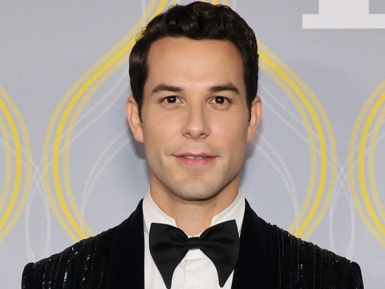 Skylar Astin attends the 2022 Tony Awards.