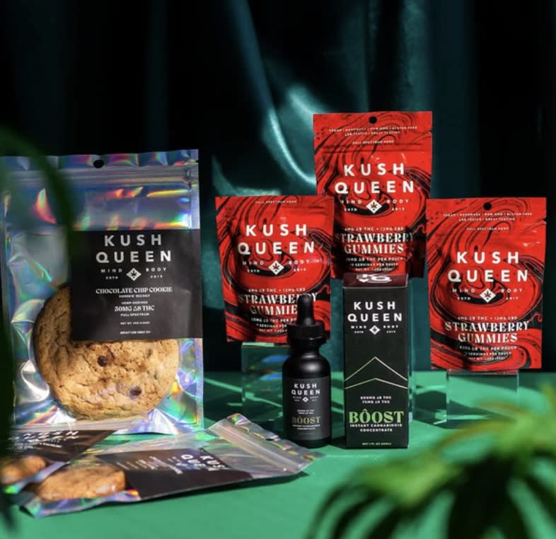 Kush Queen’s 4/20 Party Pack bundle. Kush Queen