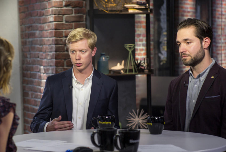 <em>Reddit co-founders Steve Huffman and Alex Ohanian met while attending the University of Virginia.</em><p>Bloomberg/ Contributor/ Getty Images</p>