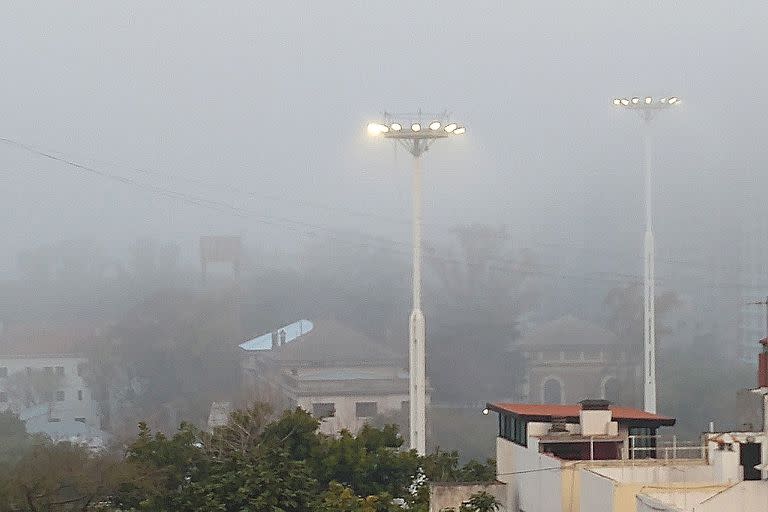 Niebla en la ciudad y conurbano