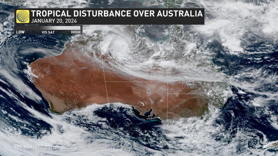 Australia satellite January 20 2024