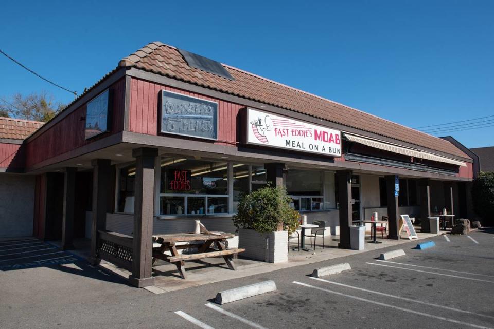 Fast Eddie’s Meal-On-A-Bun on Tully Road in Modesto, Calif., on Wednesday, Feb. 2, 2022.