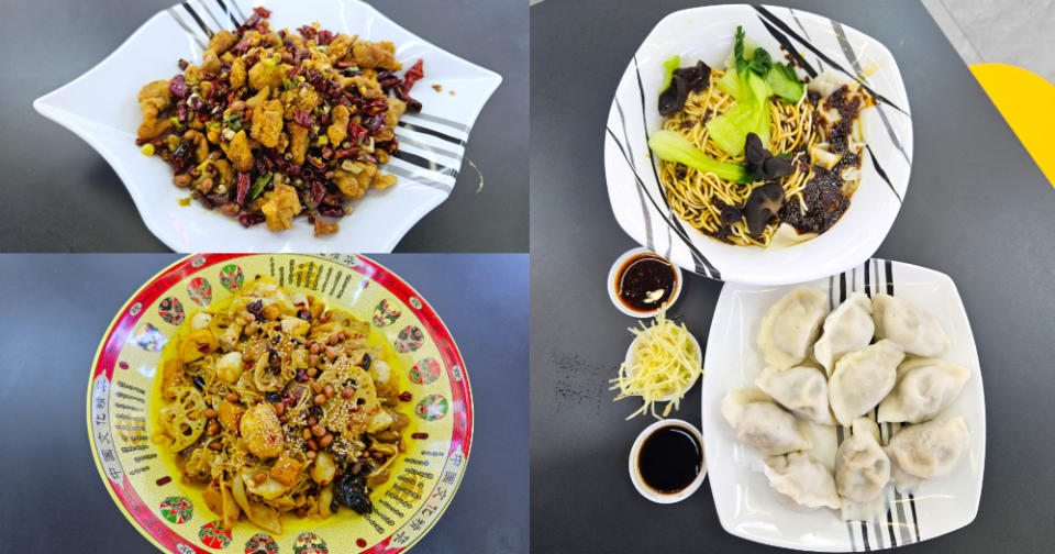 chinese native stalls - Gu xiang Cun food