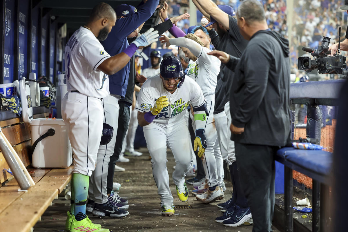 Paredes drives in four runs as Rays down Dodgers