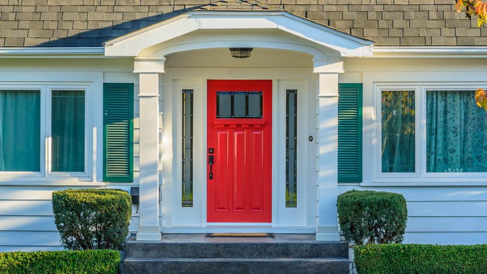 new metal front door