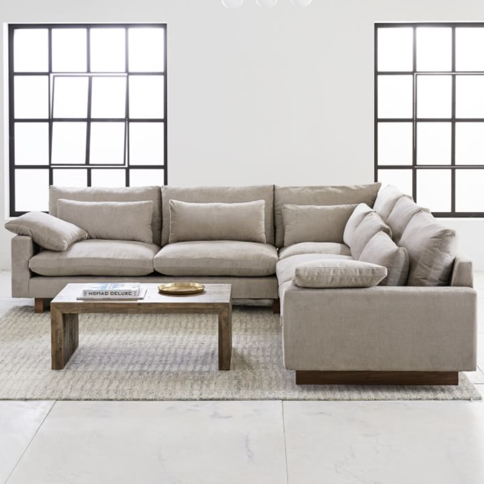 <p><a href="https://go.redirectingat.com?id=74968X1596630&url=https%3A%2F%2Fwww.westelm.com%2Fproducts%2Fbuild-your-own-harmony-sectional-pieces-h2480&sref=https%3A%2F%2Fwww.goodhousekeeping.com%2Fhome-products%2Fg44066148%2Fbest-velvet-sofas%2F" rel="nofollow noopener" target="_blank" data-ylk="slk:Shop Now;elm:context_link;itc:0;sec:content-canvas" class="link ">Shop Now</a></p><p>Harmony Sectional</p><p>$799.00</p><p>westelm.com</p><span class="copyright">West Elm</span>