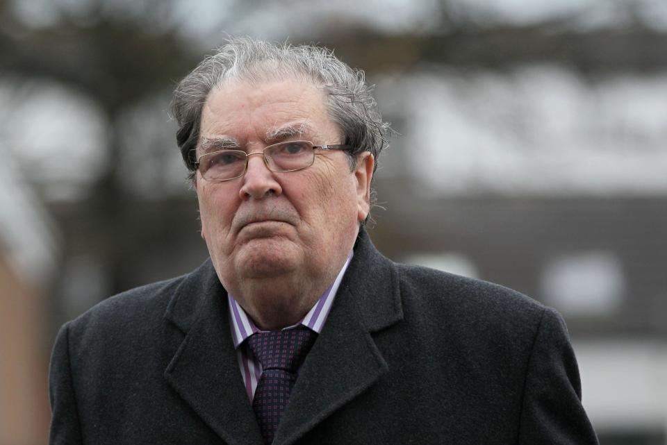 Image: John Hume  (PETER MUHLY / AFP - Getty Images)