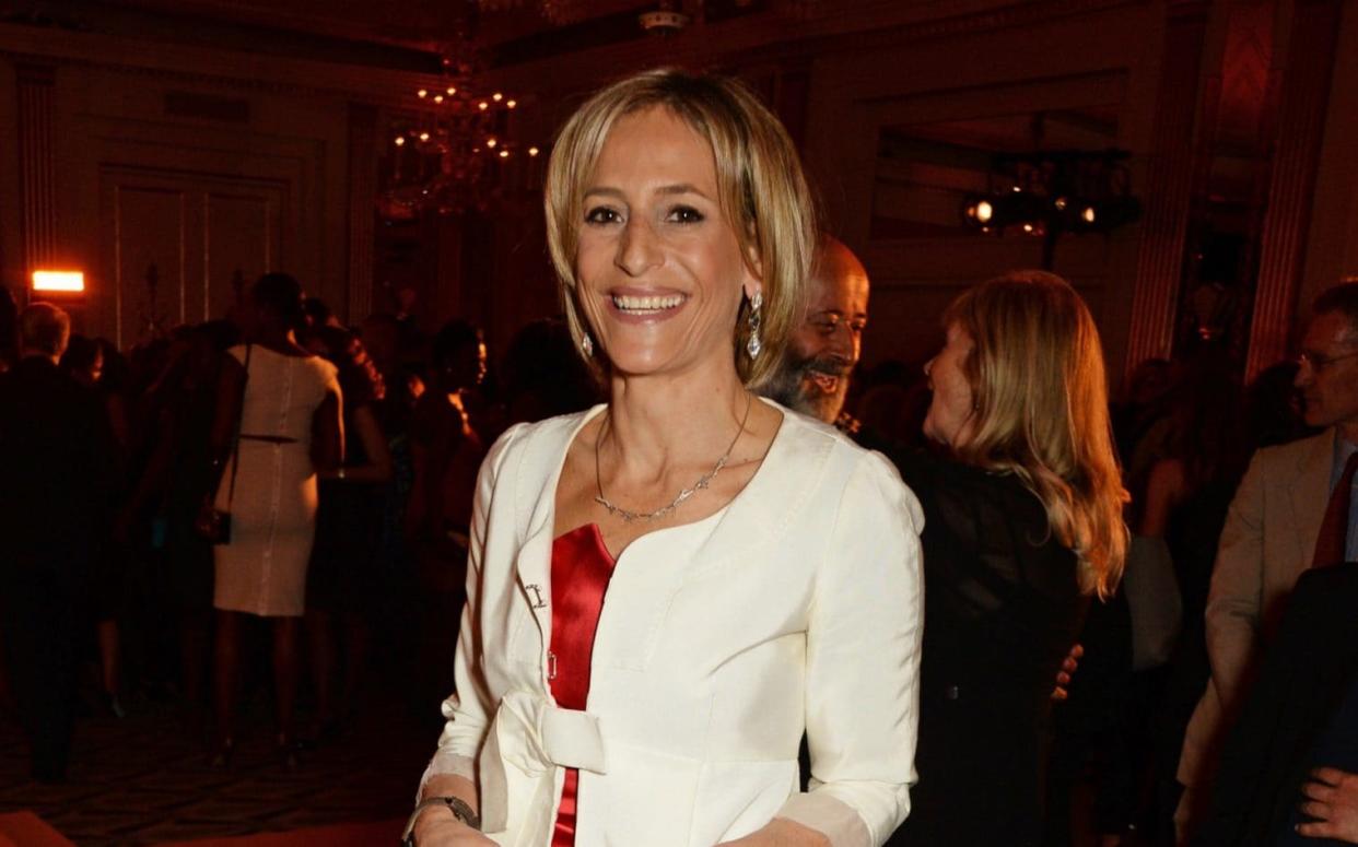 Emily Maitlis is reportedly out of contract at the BBC - Getty Images Contributor