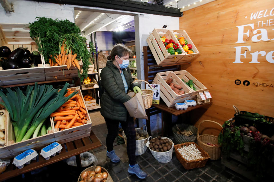 Image: The Farm Fresh Market in Watnall, England (Andrew Boyers / Reuters)