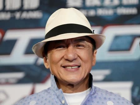 2. Hong Kong actor Jackie Chan is second with $61 million. REUTERS/Jason Reed