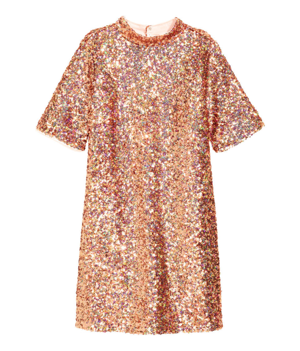 Short Sequined Dress