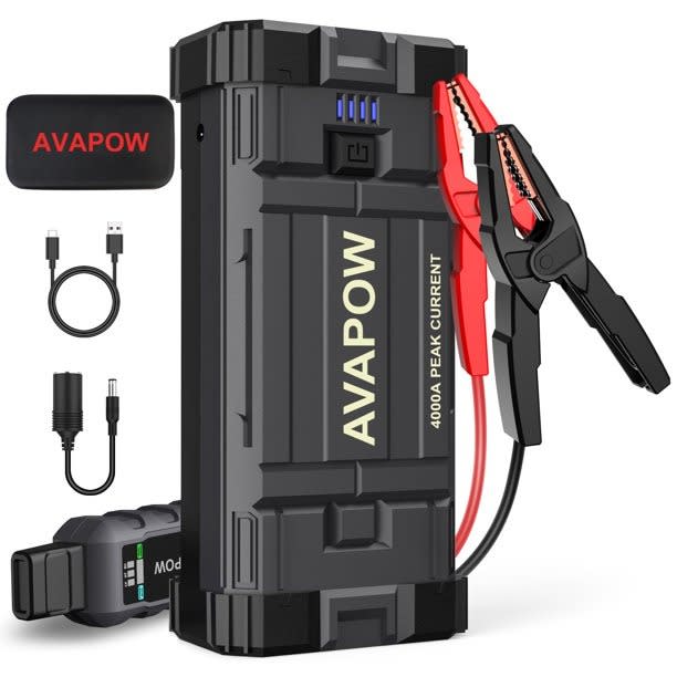 Nexpow Car 4000A Peak 27800mAh Battery Jump Starter