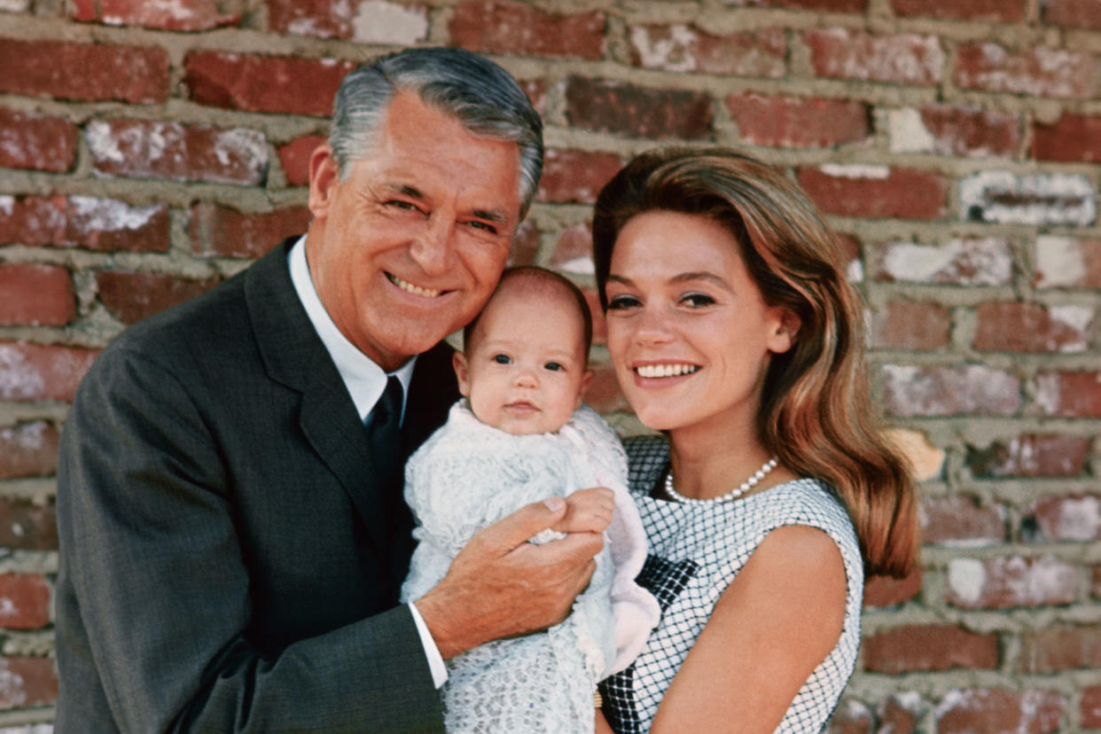 Cary Grant; Dyan Cannon; Baby Jennifer Grant Getty Images/Bettmann