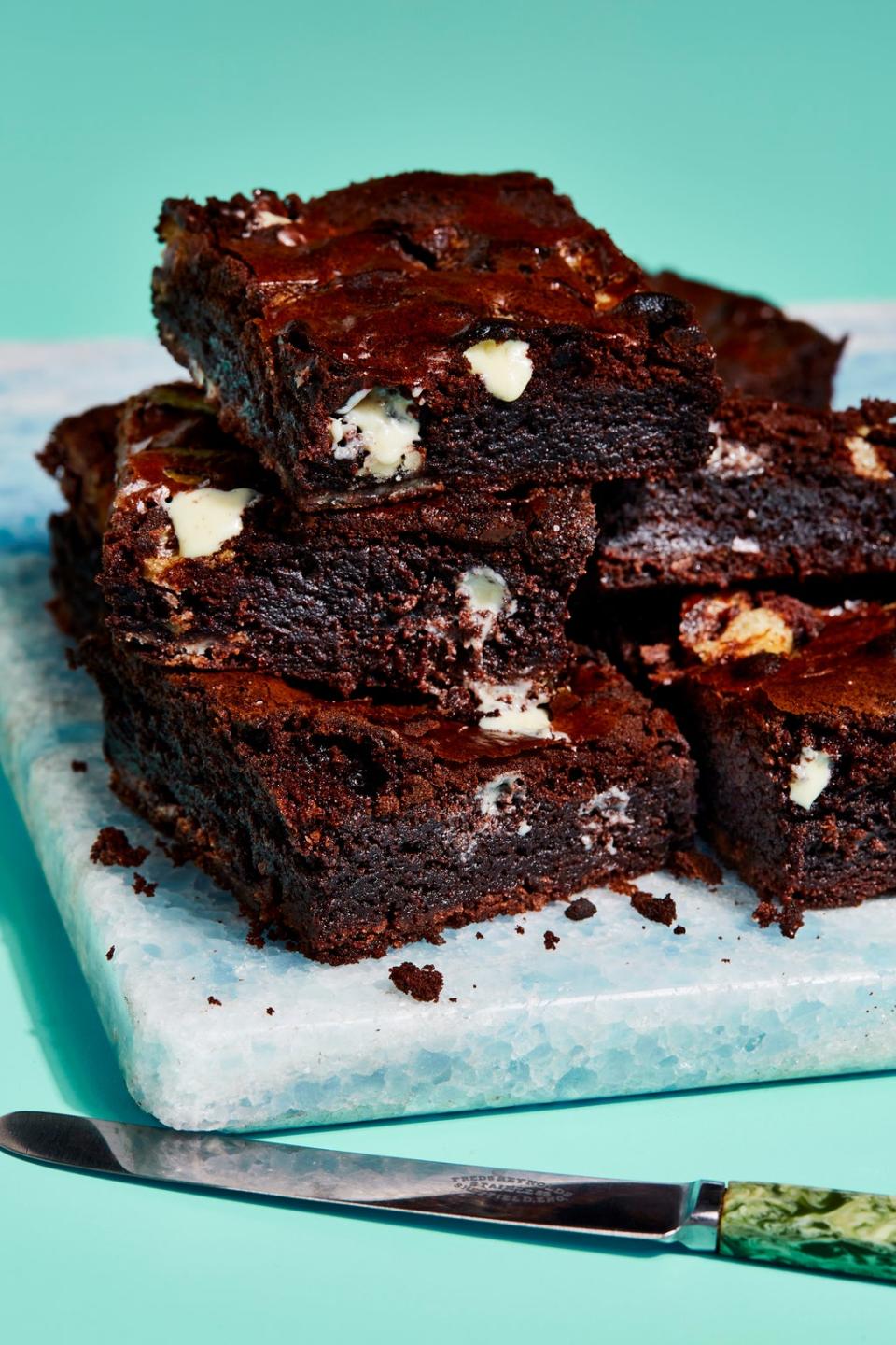 Eat these brownies warm with a scoop of ice cream (PA)
