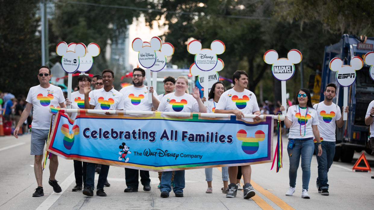 Gay Pride Parade in Orlando 