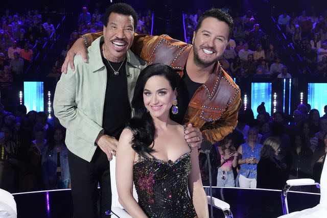 <p>Eric McCandless/ABC via Getty Images</p> Clockwise from left: Lionel Richie, Luke Bryan and Katy Perry