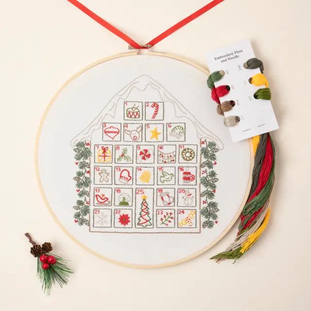 <p><a href="https://go.redirectingat.com?id=74968X1596630&url=https%3A%2F%2Fwww.uncommongoods.com%2Fproduct%2Fstitch-a-day-advent-embroidery-calendar&sref=https%3A%2F%2Fwww.bestproducts.com%2Fhome%2Fdecor%2Fg2029%2Fadult-christmas-advent-calendars%2F" rel="nofollow noopener" target="_blank" data-ylk="slk:Shop Now;elm:context_link;itc:0;sec:content-canvas" class="link ">Shop Now</a></p><p>Stitch a Day Advent Embroidery Calendar</p><p>uncommongoods.com</p><p>$45.00</p>