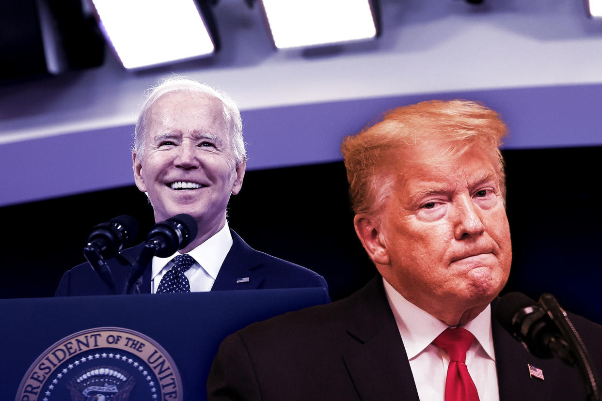 Joe Biden; Donald Trump Photo illustration by Salon/Getty Images