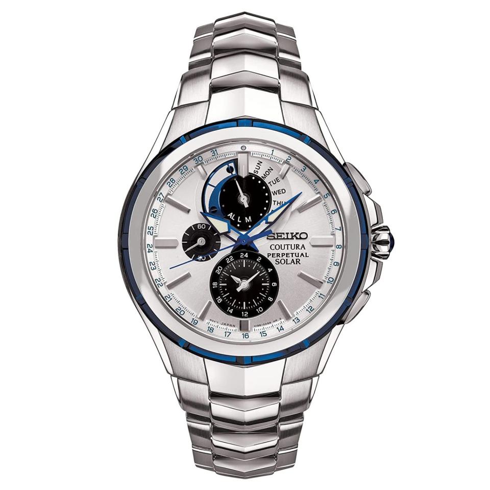 10) Coutura SSC787 Solar Chronograph Watch