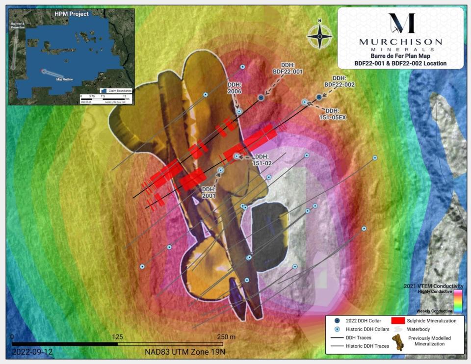 Murchison Minerals Ltd., Wednesday, September 14, 2022, Press release picture