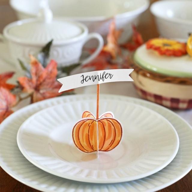 39 DIY Thanksgiving Place Cards to Craft 2022