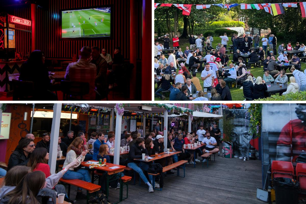 Football fans across York have filled various venues during the Euros <i>(Image: Supplied)</i>