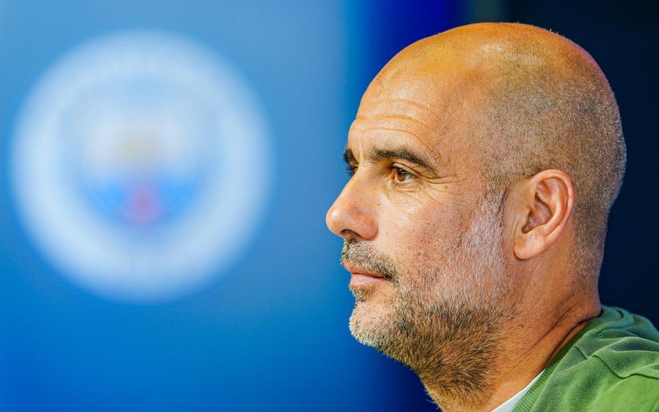 Pep Guardiola  - Tom Flathers/Manchester City FC via Getty Images