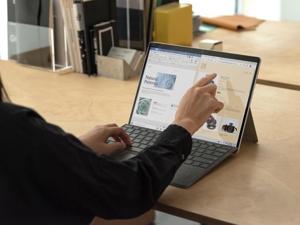 Surface Pro X press photo