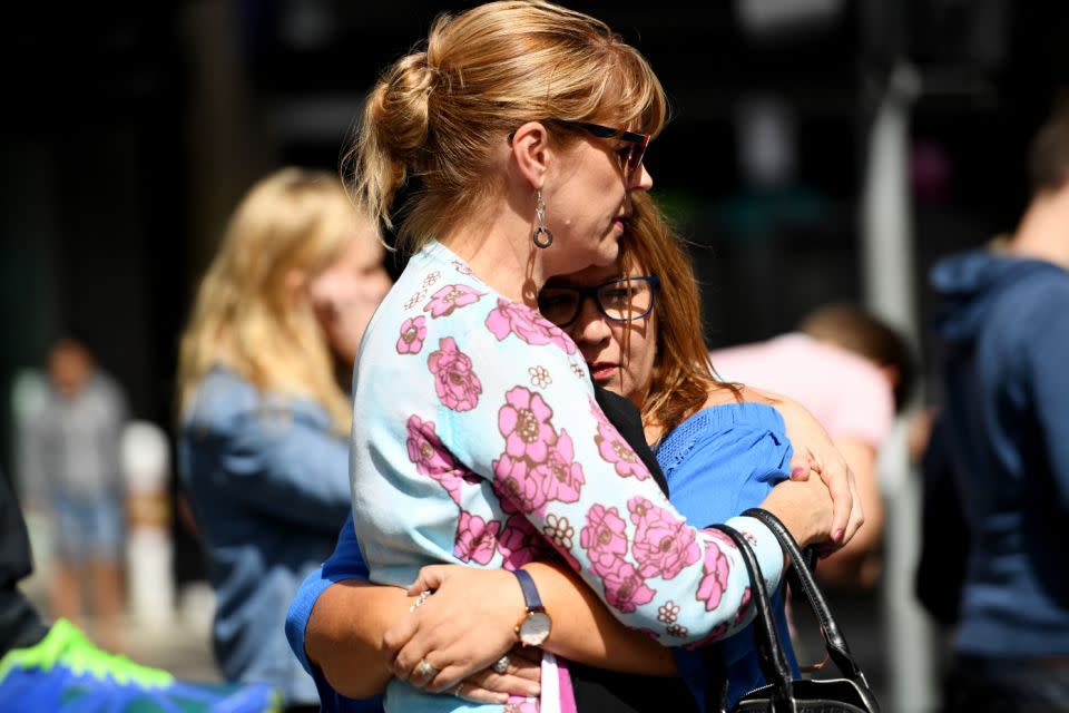 Melburnians have paid tribute to those who were killed in yesterday's attack. Photo: AAP