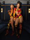 <p>Chloe x Halle strike a post on Tuesday after performing live for Verizon Up members virtually from The Wiltern in Los Angeles.</p>