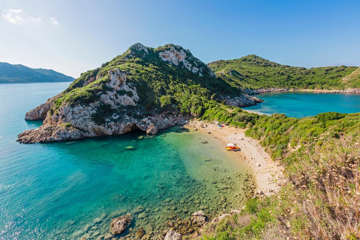 Could a £5 fare tempt you to Corfu? - Getty