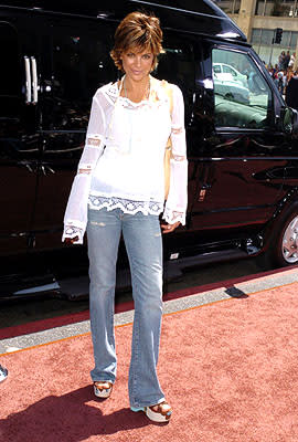 Lisa Rinna at the LA premiere of Warner Bros. Pictures' Charlie and the Chocolate Factory