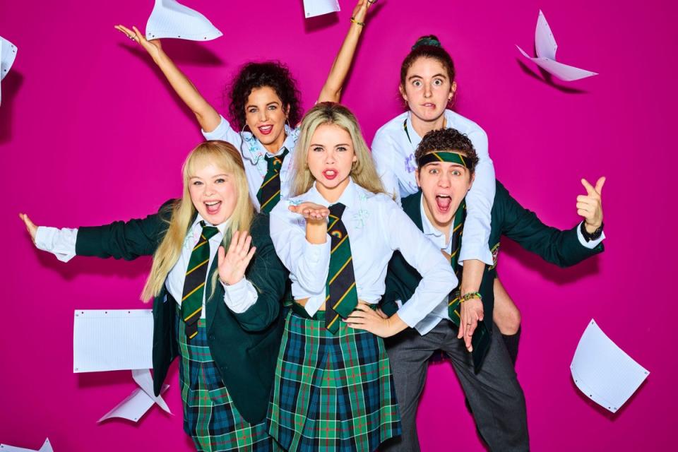 The cast of Derry Girls (Channel 4)