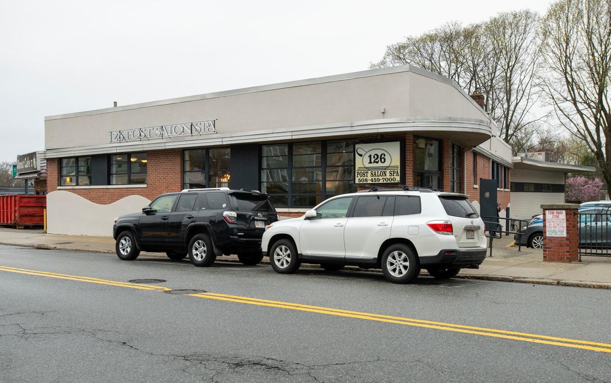 The old post office branch at 126 June St. is now the 126 Post Salon & Spa.